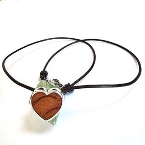 SILPADA Necklace Tooled Leather Sterling Silver 2004 ICONIC N1140 V.GOOD COND